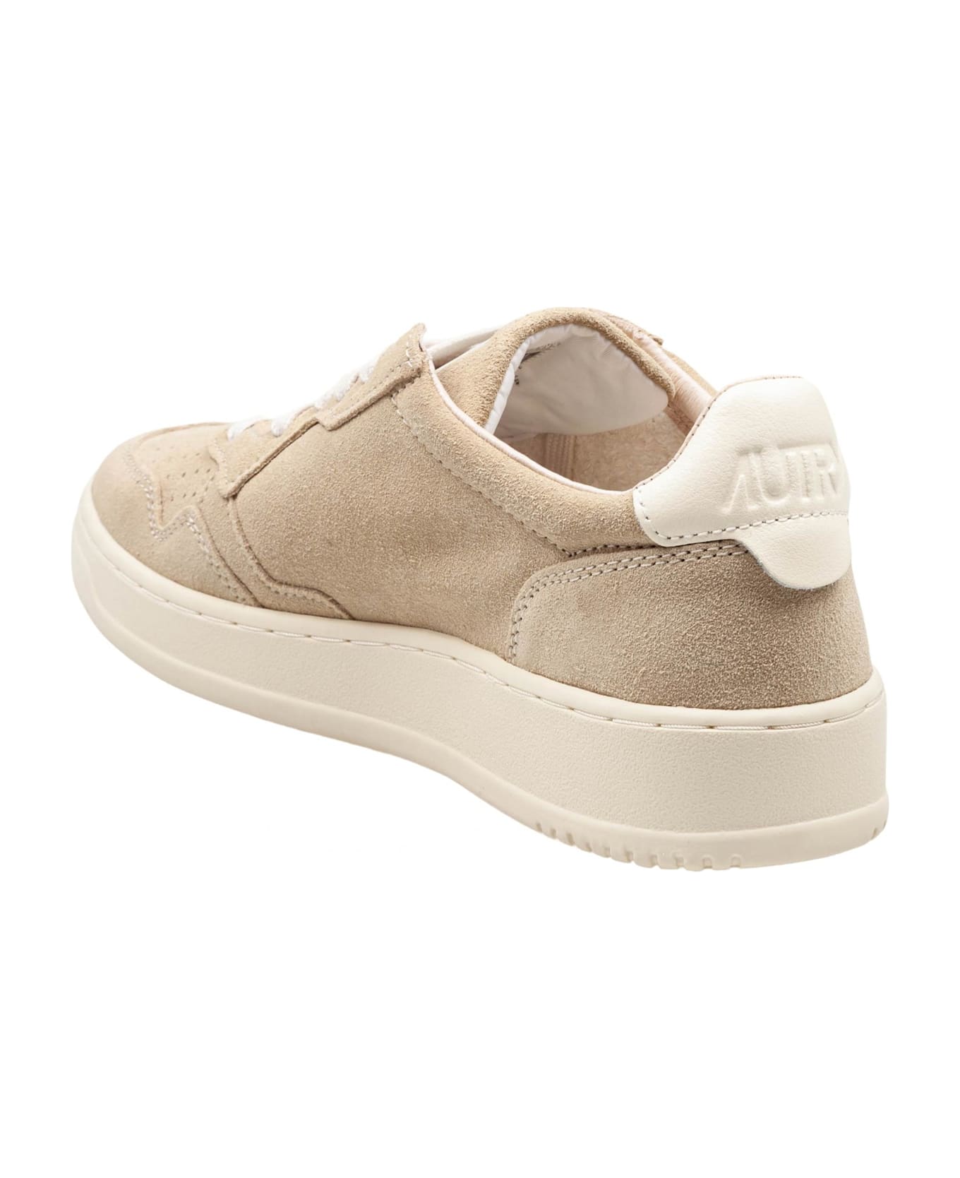 Autry Sneakers Medalist In Suede Color Papyrus
