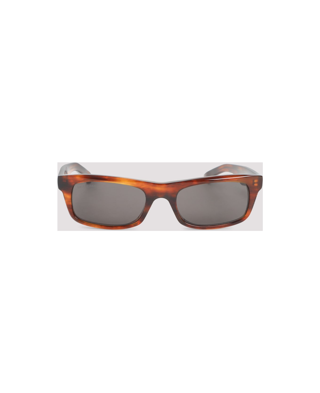 Balenciaga Soho Rectangle Sunglasses - Brown Havana