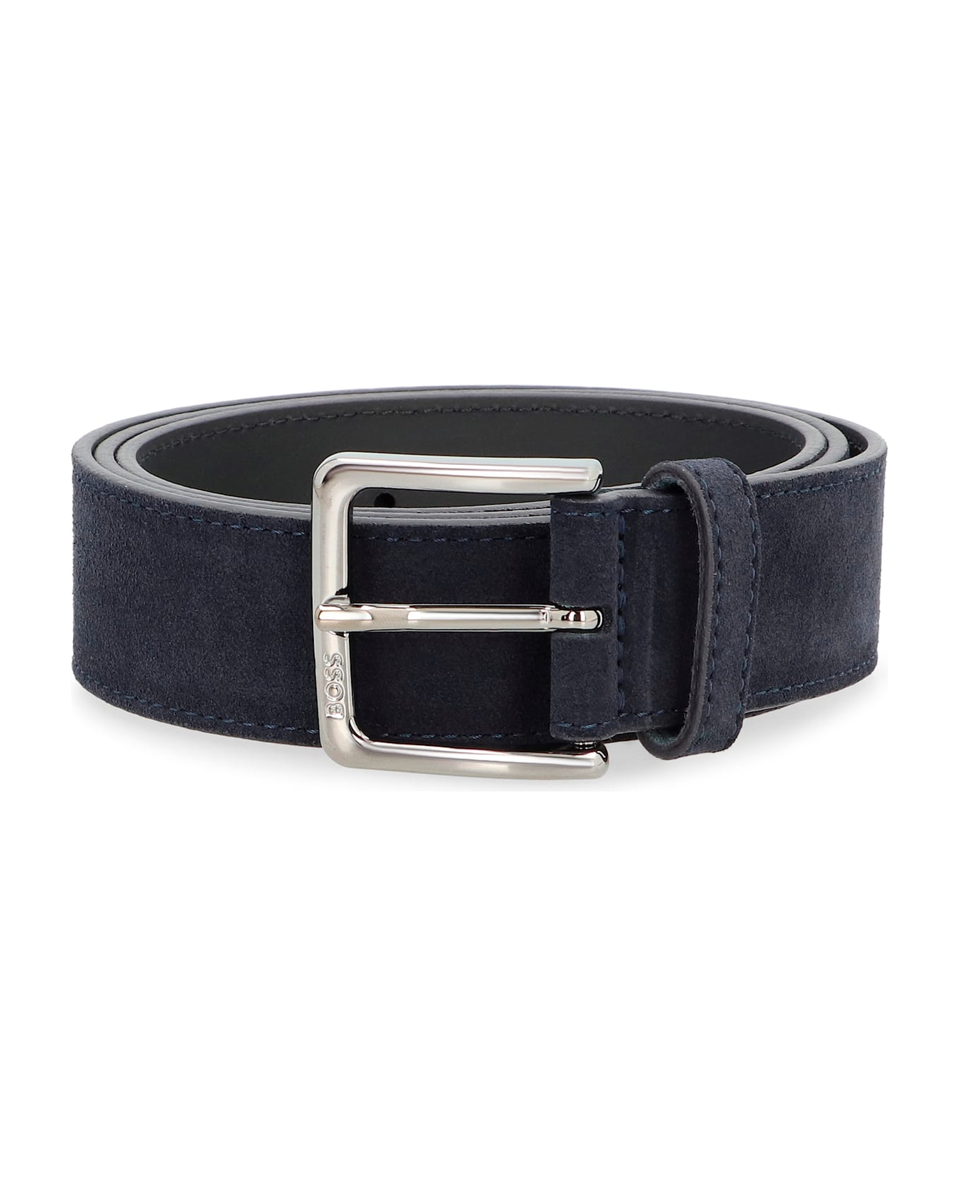Hugo Boss Faux Leather Belt - blue