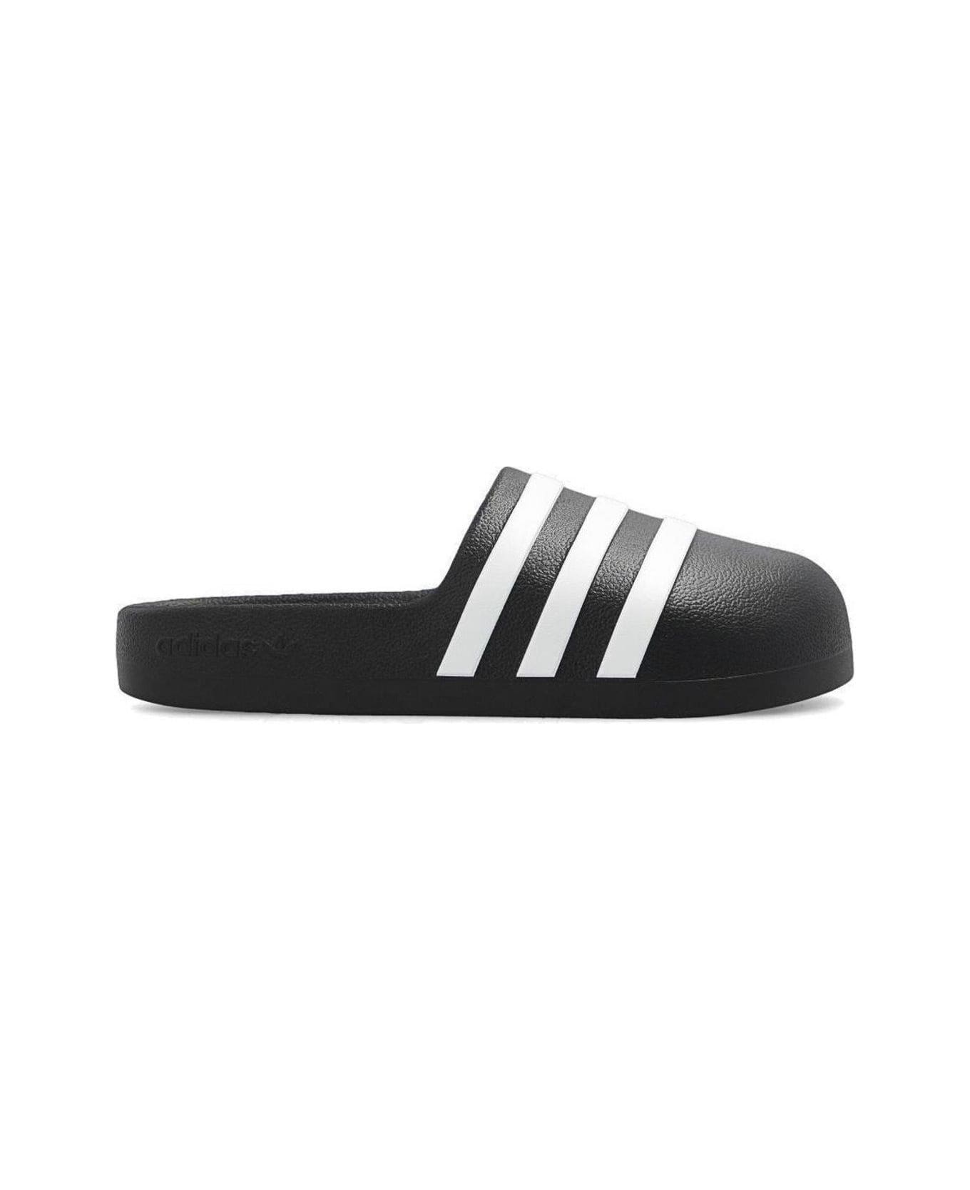Adidas Adifom Adilette Slides - BLACK サンダル