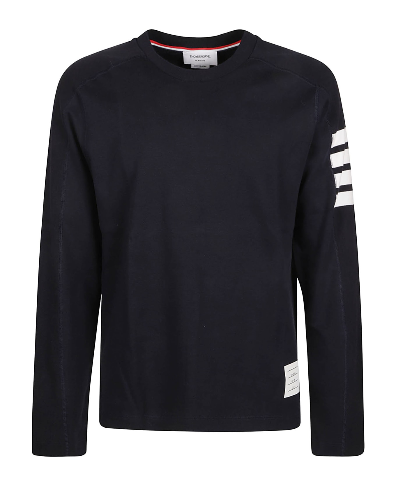 Thom Browne Long Sleeve Jersey - Navy