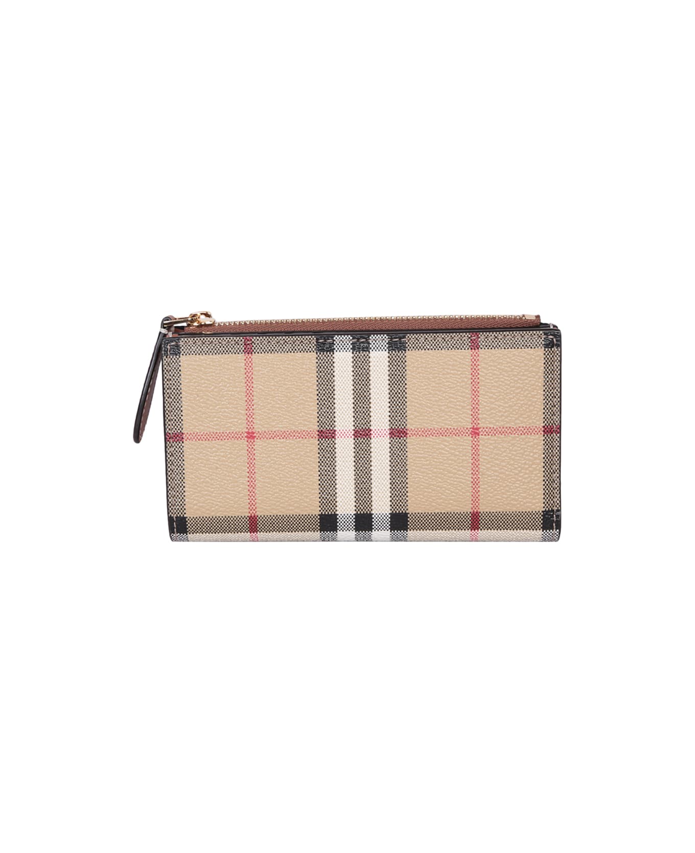 Burberry Archive Check Wallet - Beige