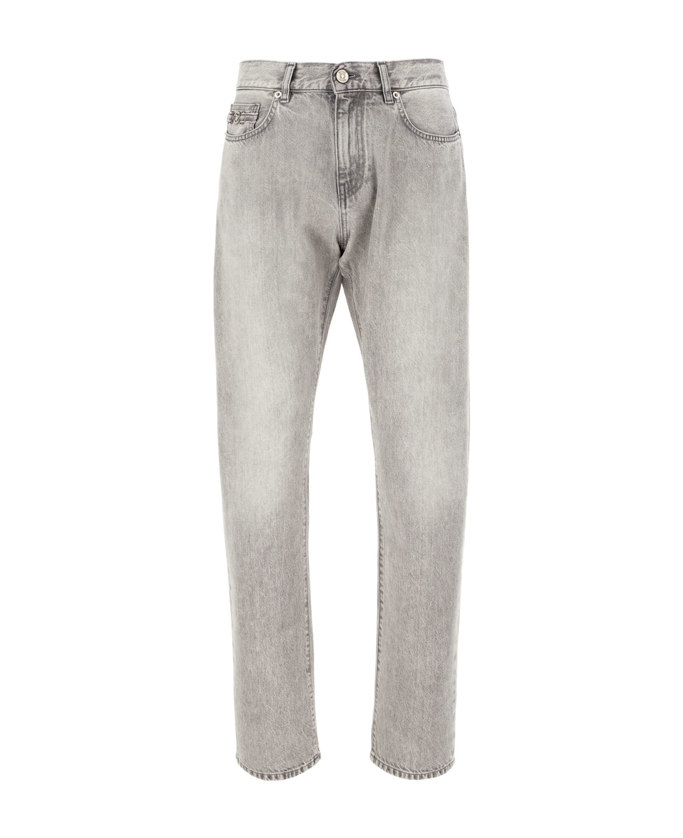 Versace Grey Denim Jeans - GREY