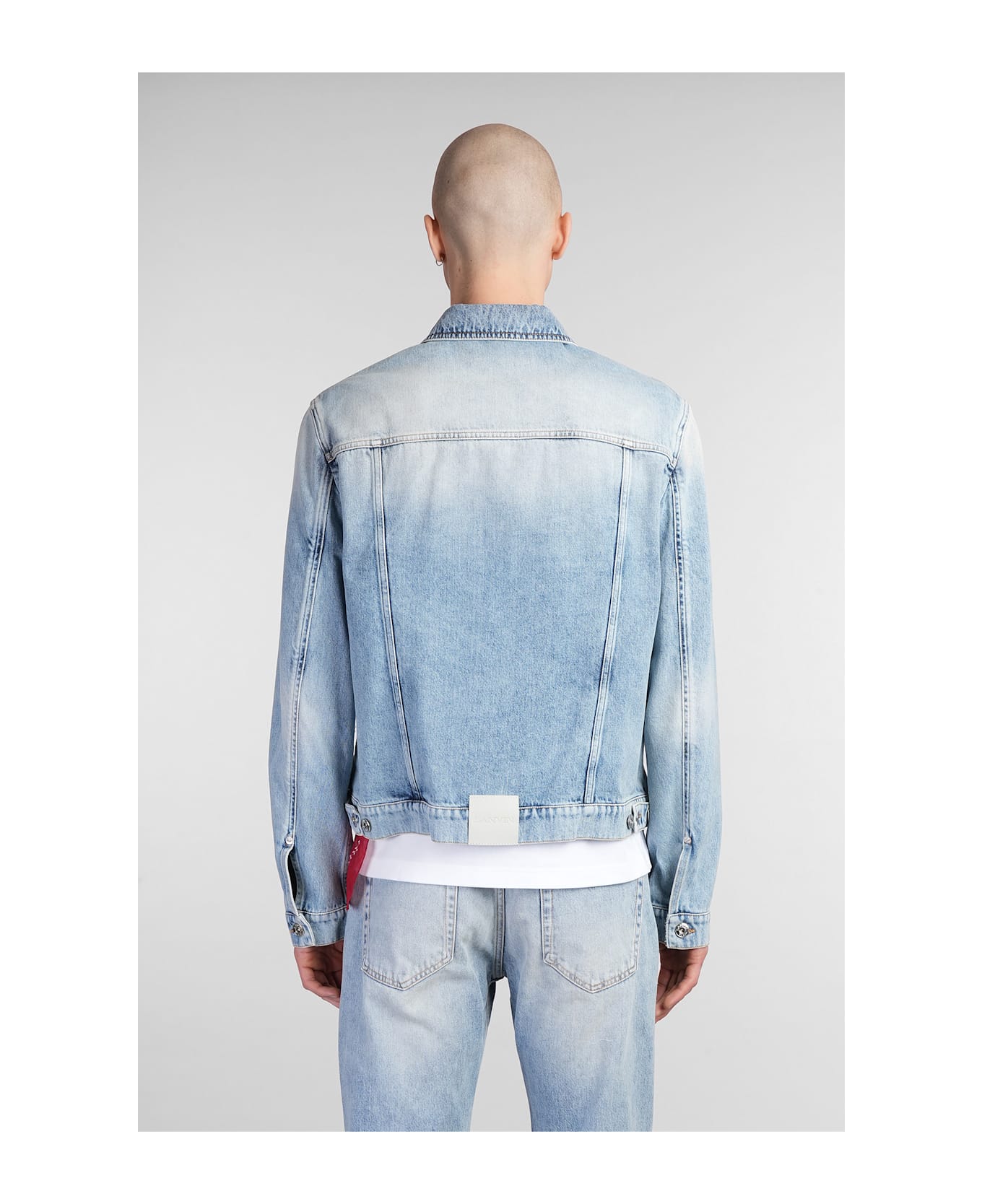 Lanvin Denim Jackets In Blue Denim - blue