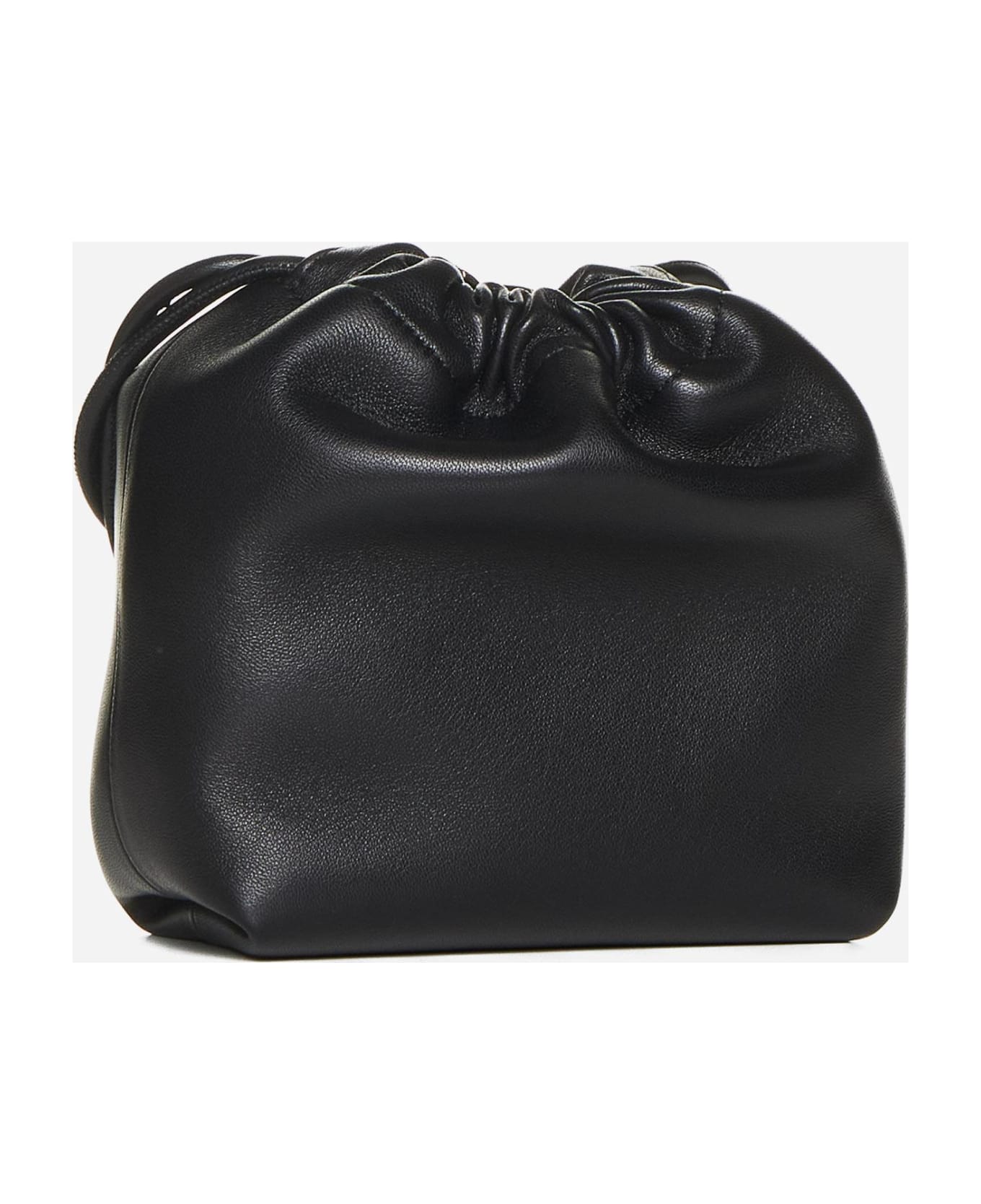 Valentino Garavani Vlogo Pouf Nappa Leather Mini Bag - Black