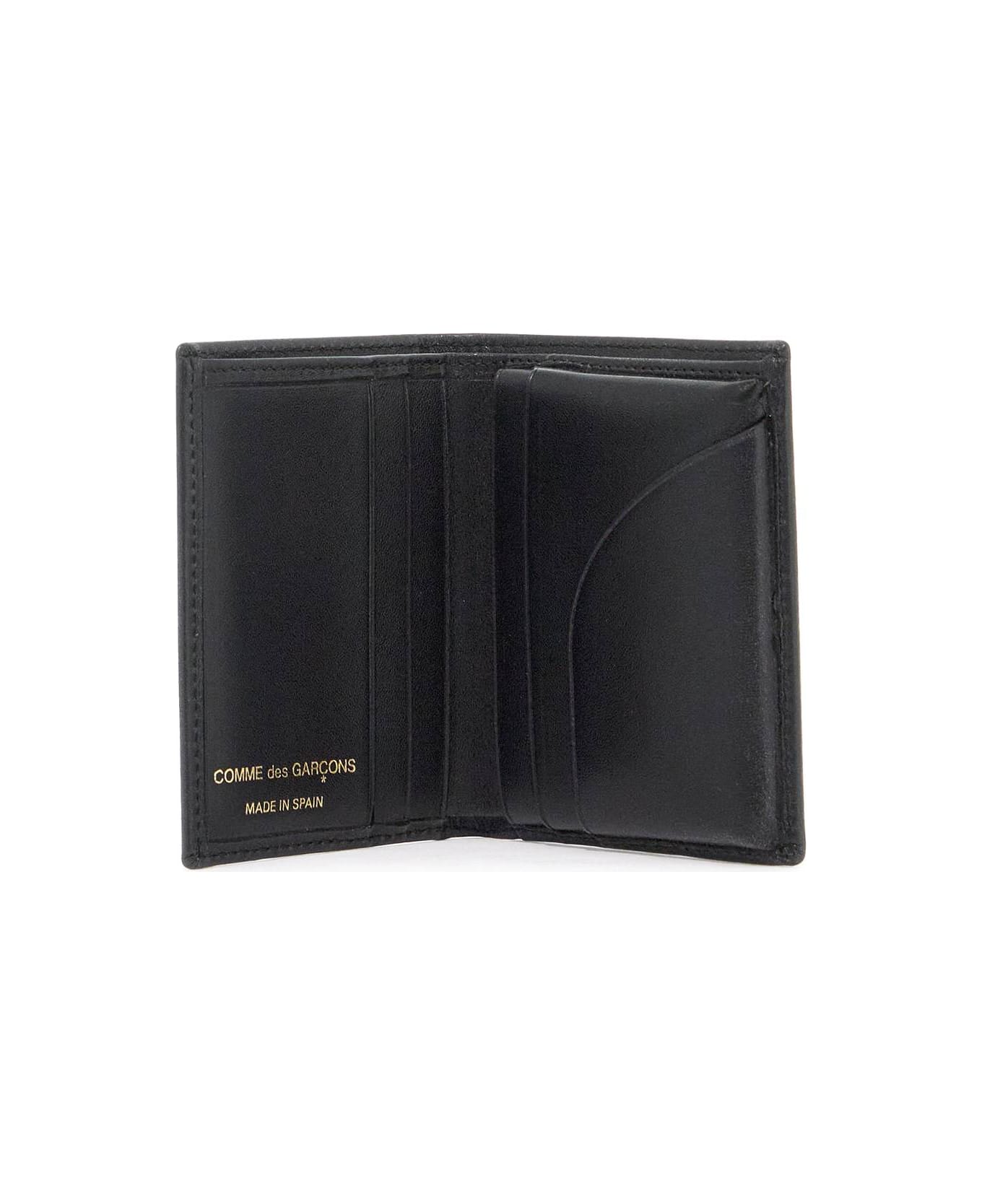 Comme des Garçons Wallet Small Bi-fold Wallet - BLACK (Black)