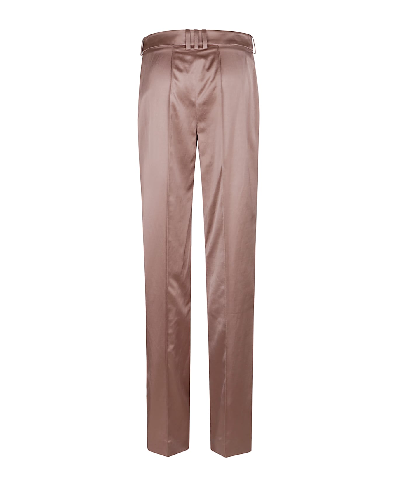 Balmain Pants In Rose-pink Viscose - Aj Vieux Rose