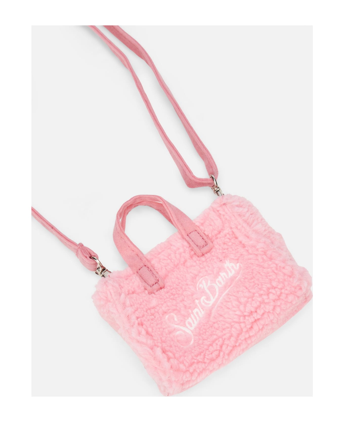 MC2 Saint Barth Pink Teddy Fabric Key Holder - PINK