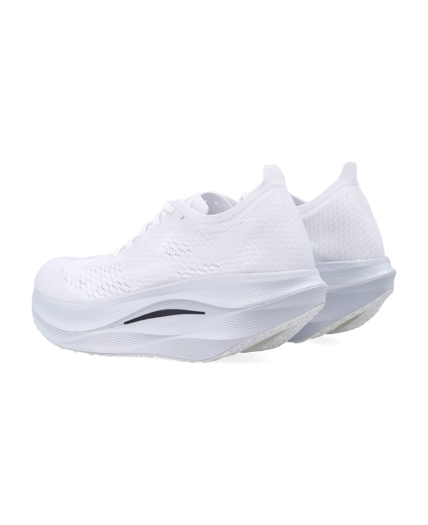 Comme des Garçons X Mizuno Wave Rebellion Pro Sneakers - WHITE