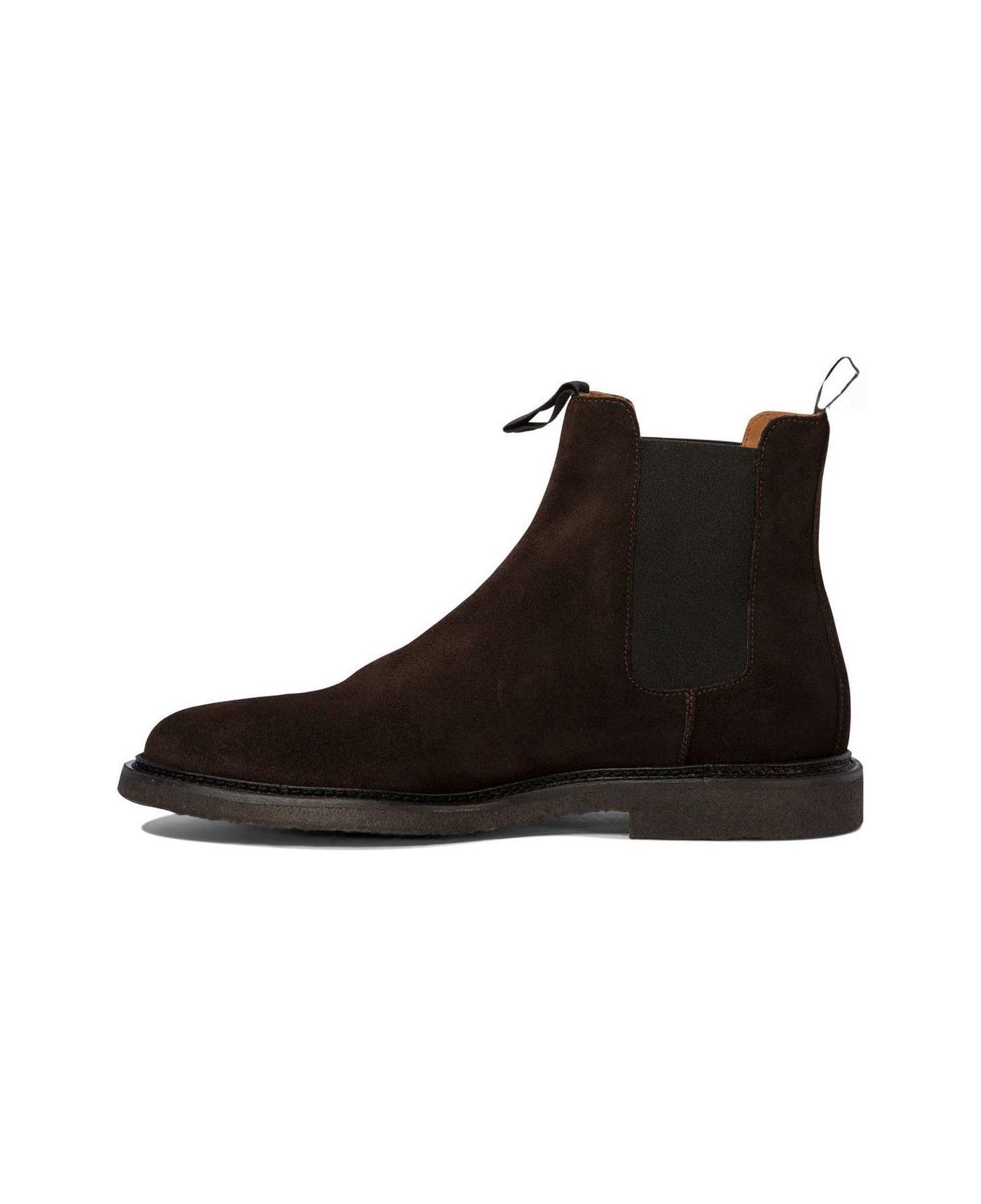 Common Projects Round Toe Chelsea Boots - BROWN