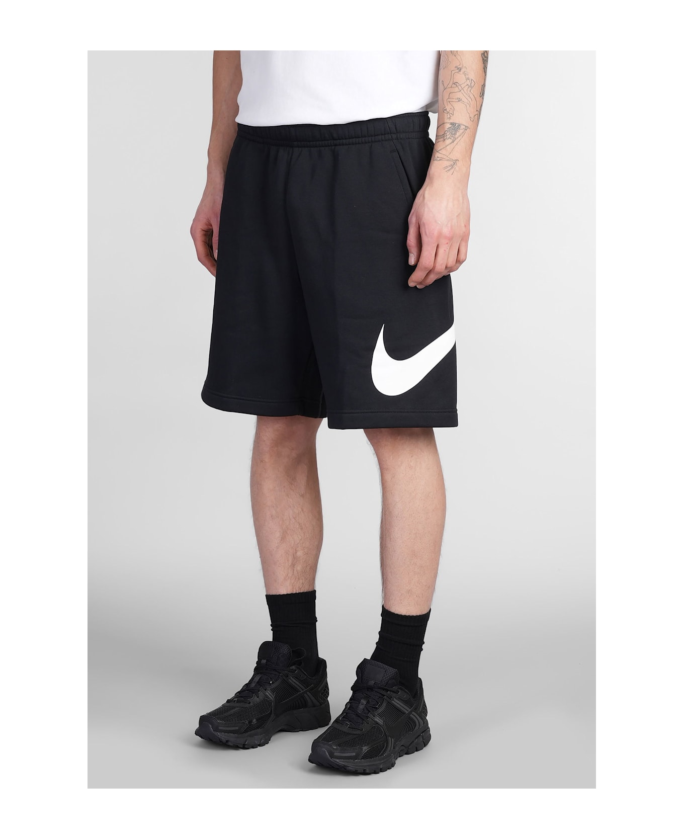 Nike Club Short Bb Gx Shorts In Black Cotton - black