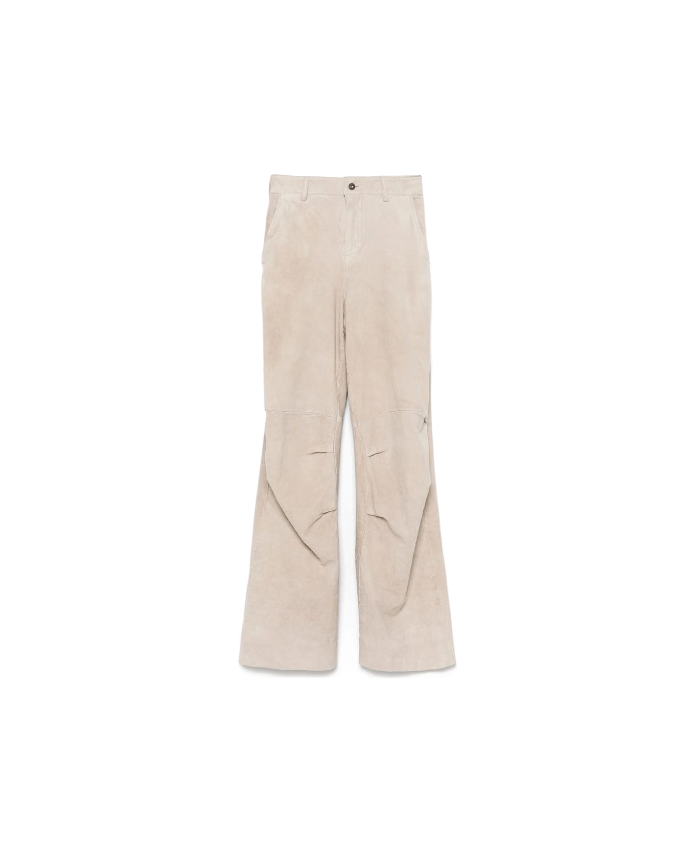 Salvatore Santoro Leather Pant - GREY