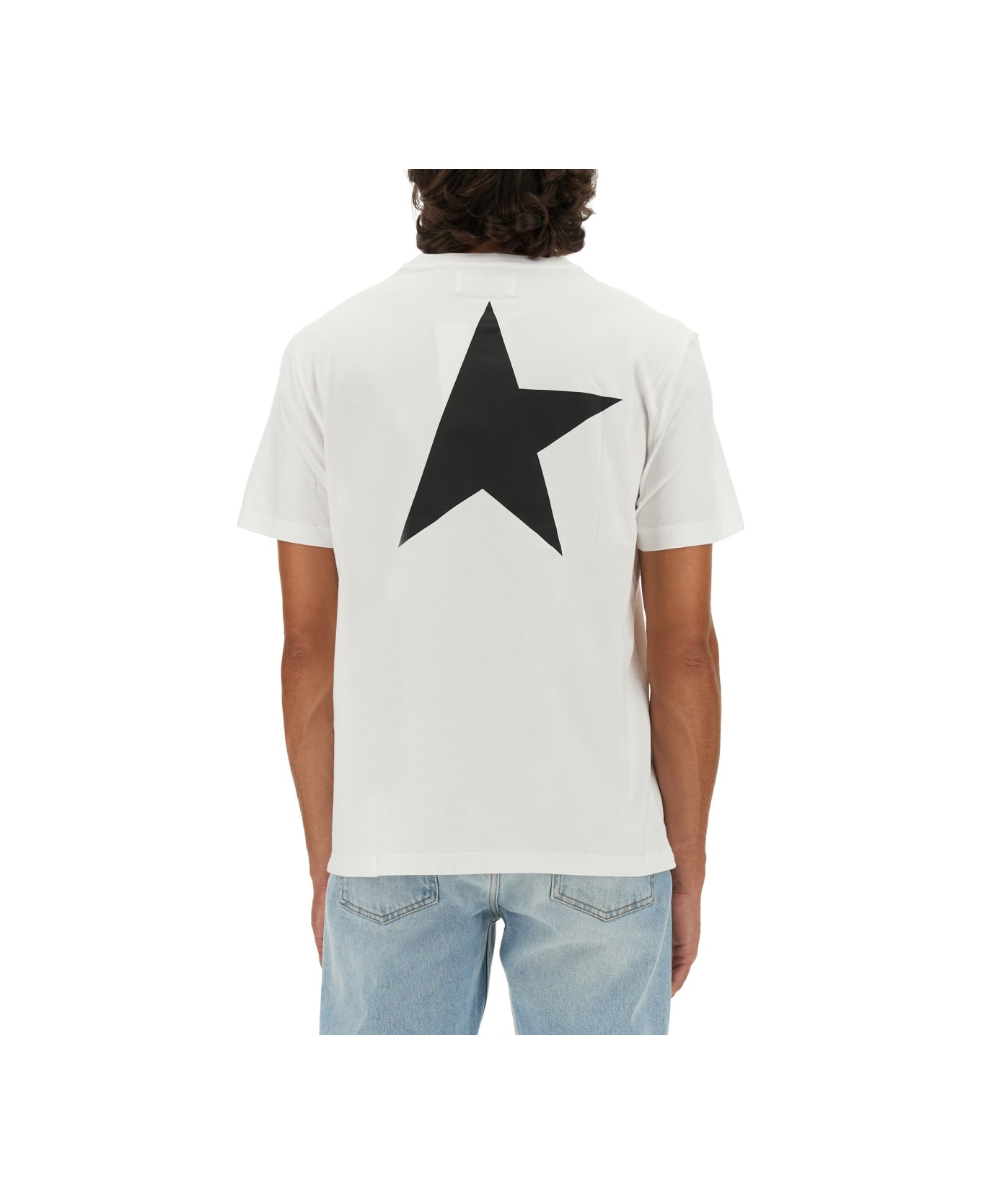 Golden Goose T-shirt Con Stampa Logo - MULTICOLOUR
