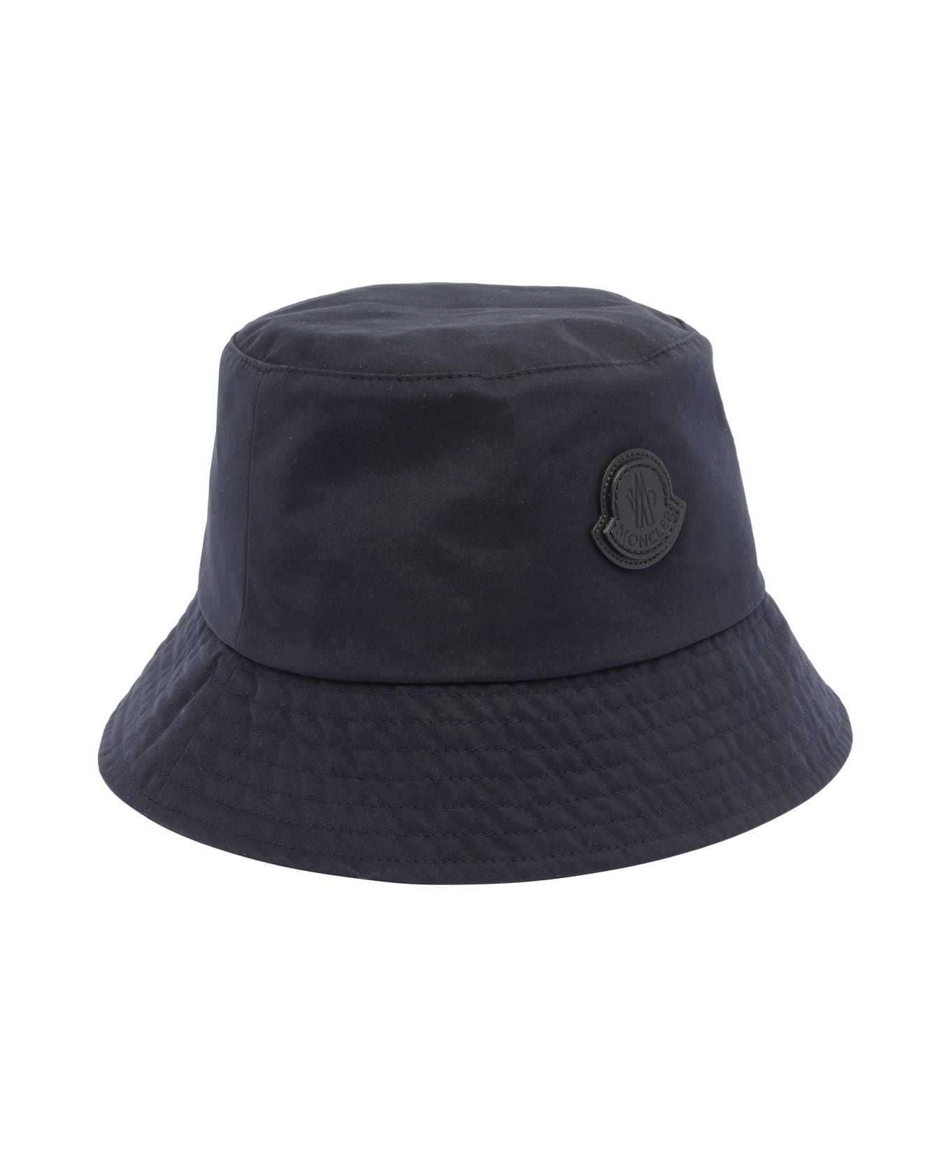 Moncler Logo Bucket Hat - Blue