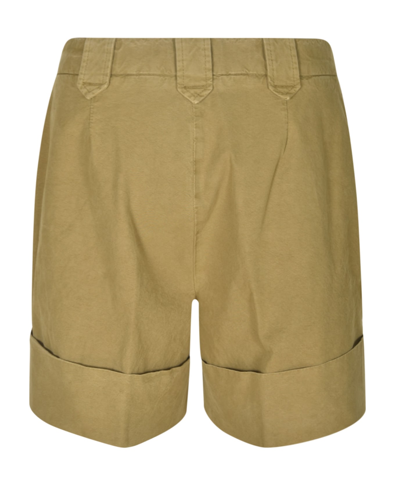 Fay Straight Buttoned Shorts - C603
