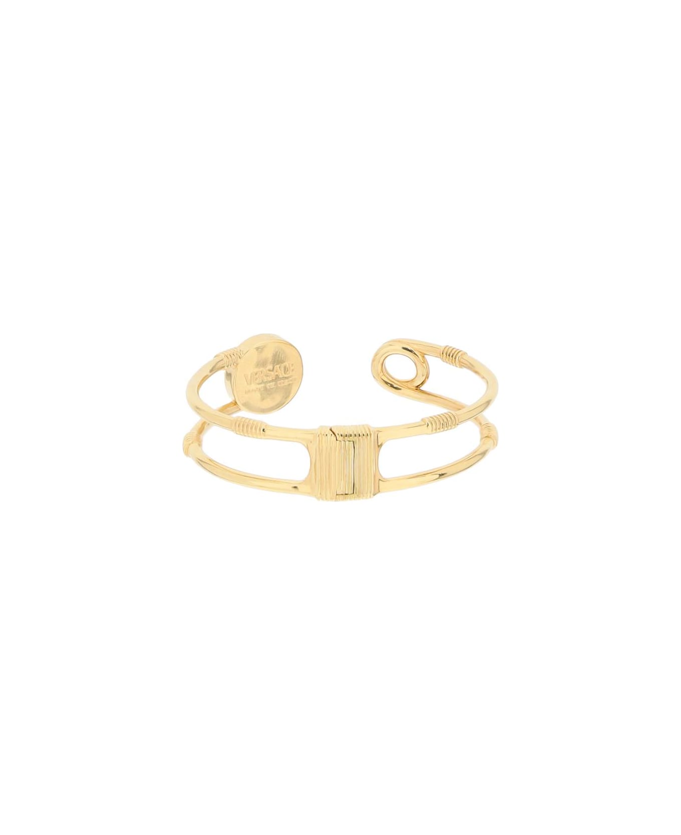 Versace Safety Pin Bracelet - VERSACE GOLD (Gold)