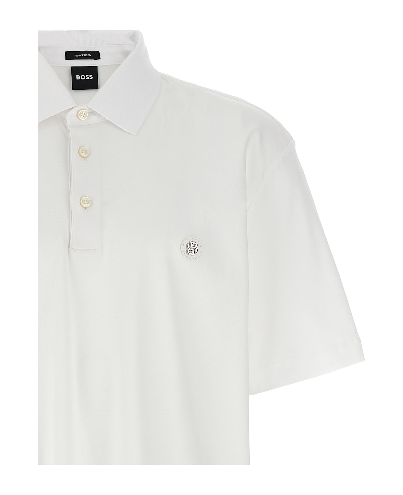 Hugo Boss 'c-parris' Polo Shirt - White