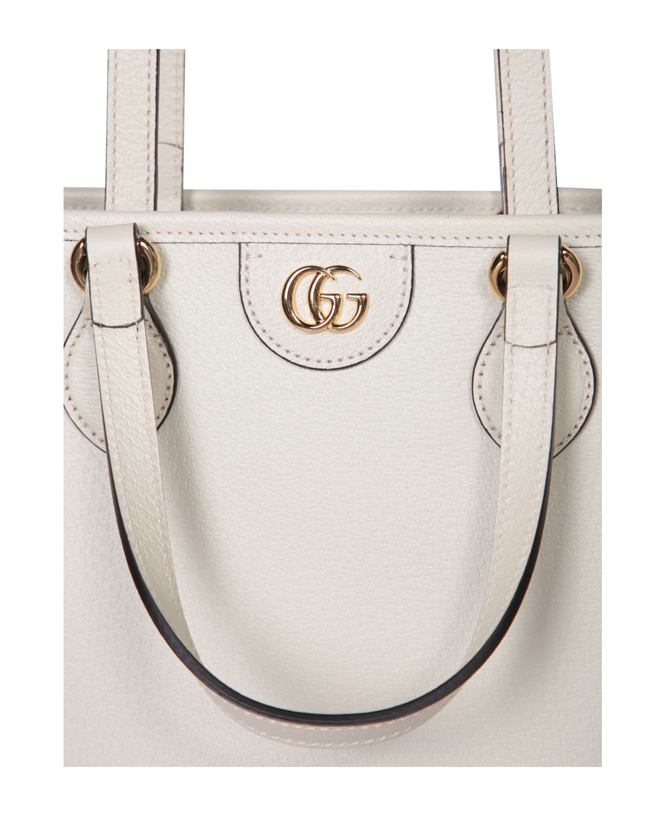 Gucci Ophidia S White Shopping Bag - White