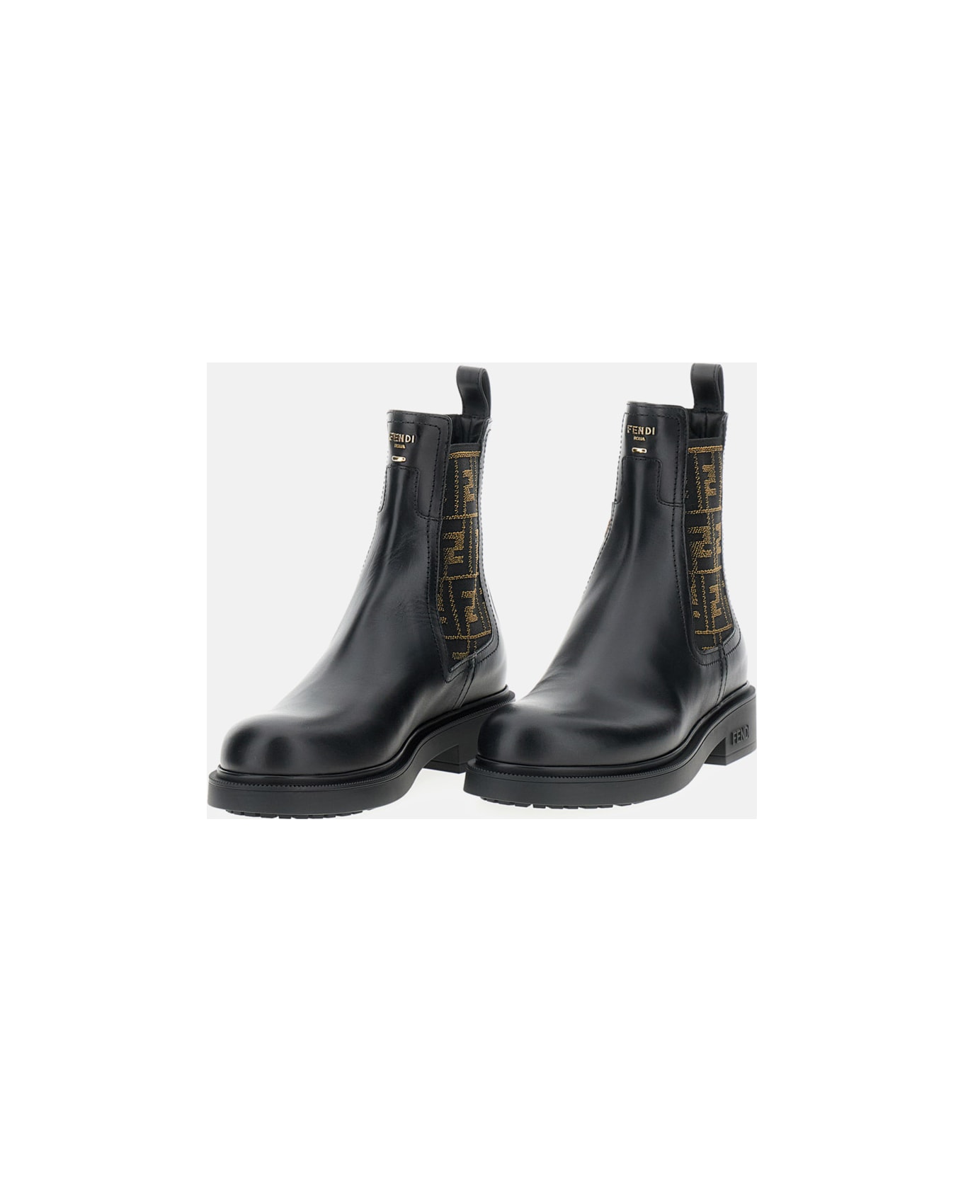 Fendi Chelsea Boot Fendi Filo - Black