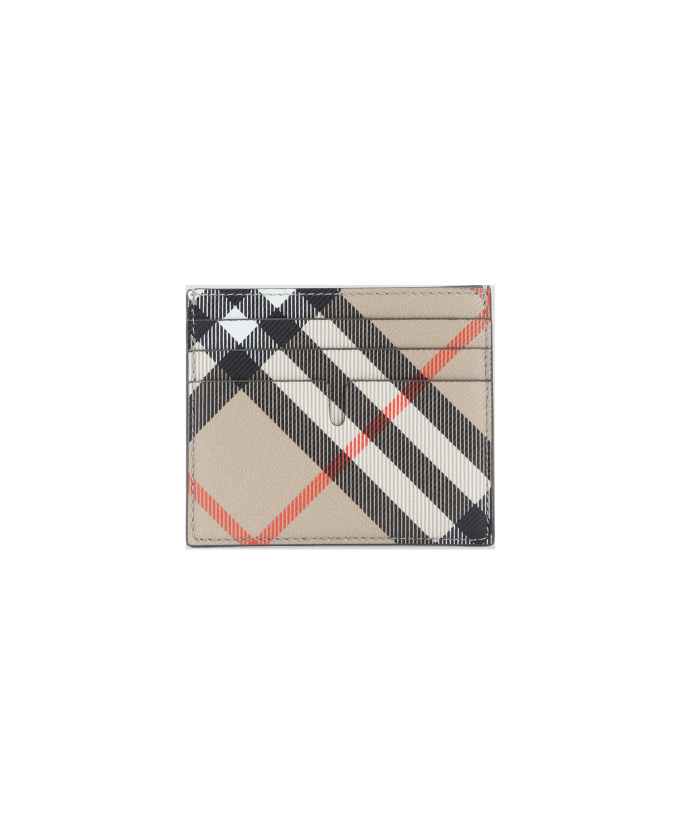 Burberry Tall Sandon Credit Card Case - Sand