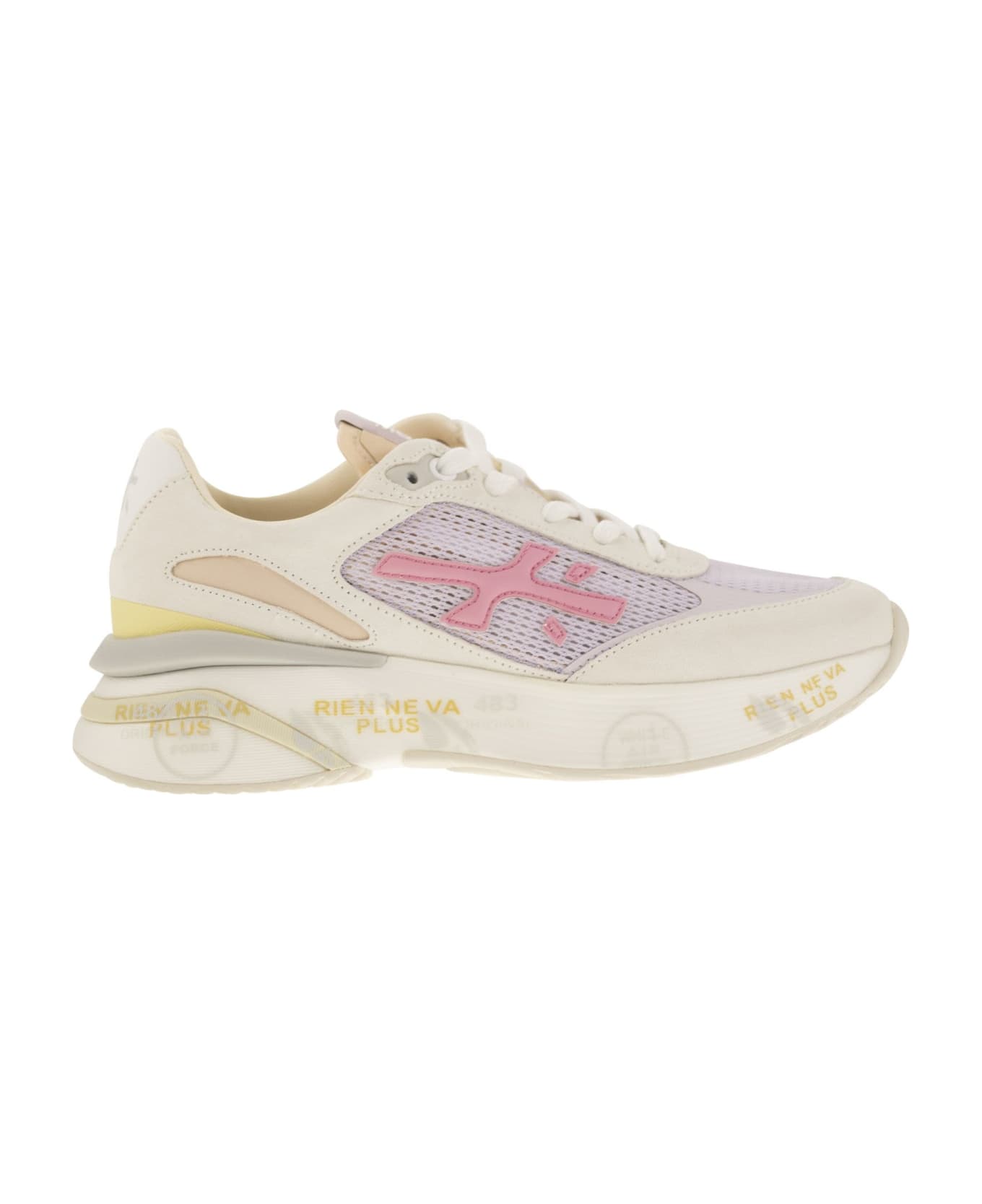 Premiata Moerund Sneakers - White/pink