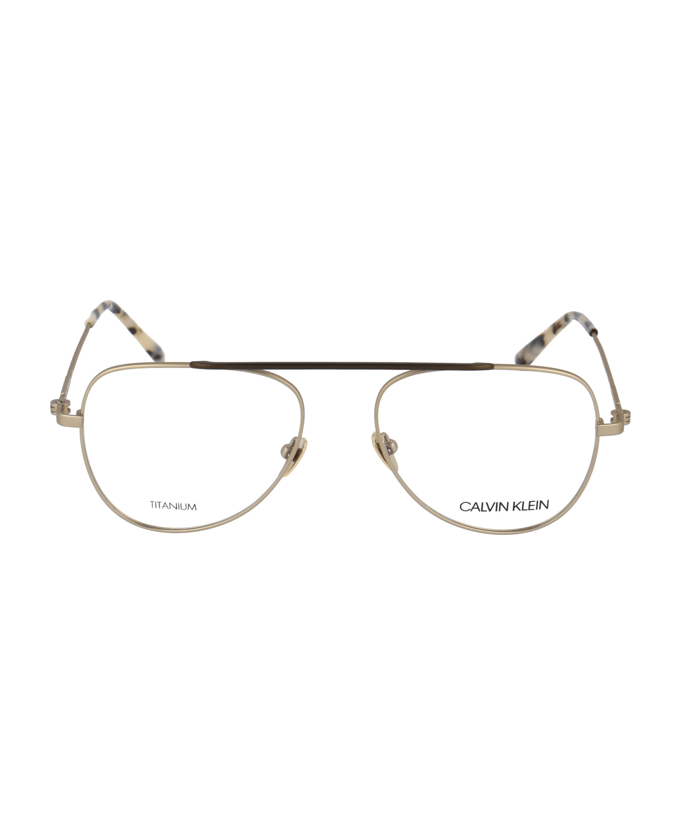 Calvin Klein Ck19152 Glasses - 716 SATIN LIGHT GOLD