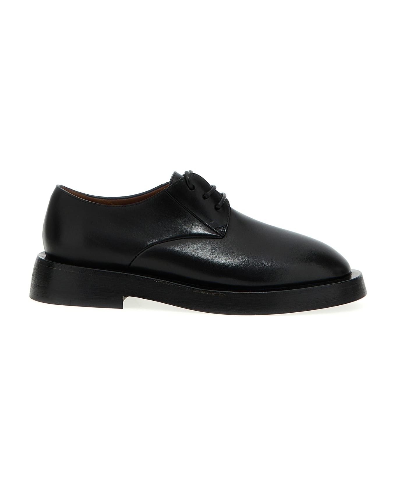 Marsell Mentone Derby Shoes - Black  