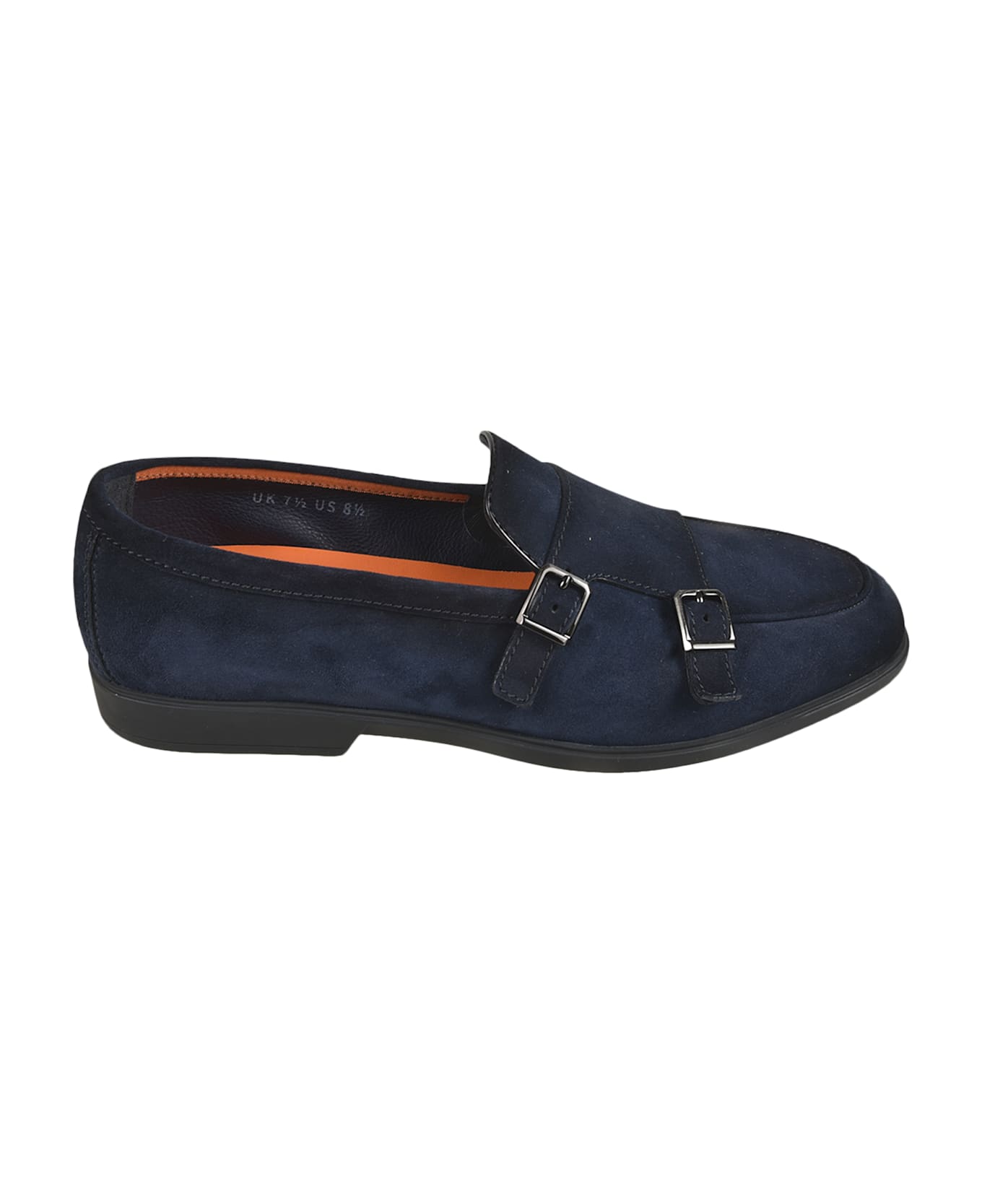 Santoni Buckle Detail Wrap Loafers - Blue