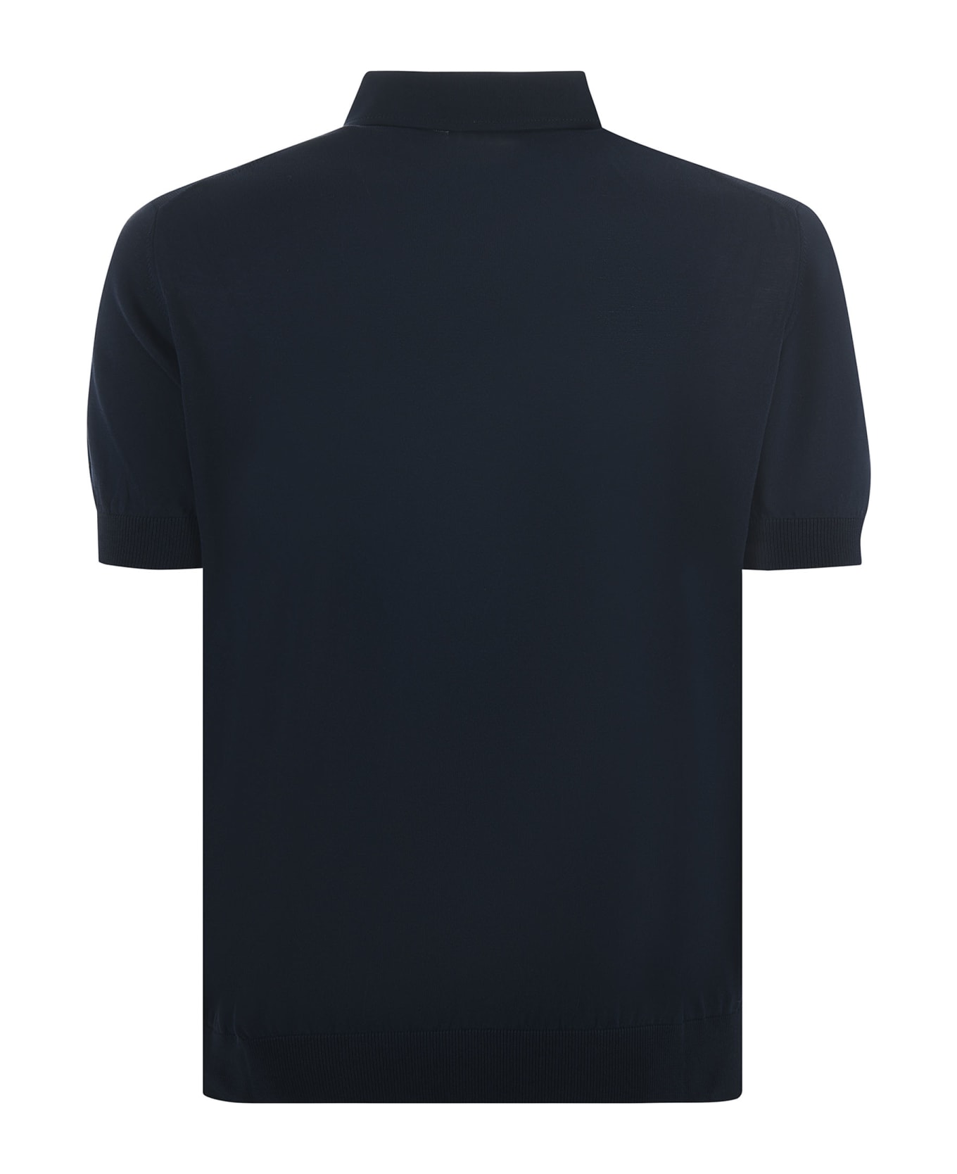 Filippo De Laurentiis Polo Shirt - Blu scuro ポロシャツ