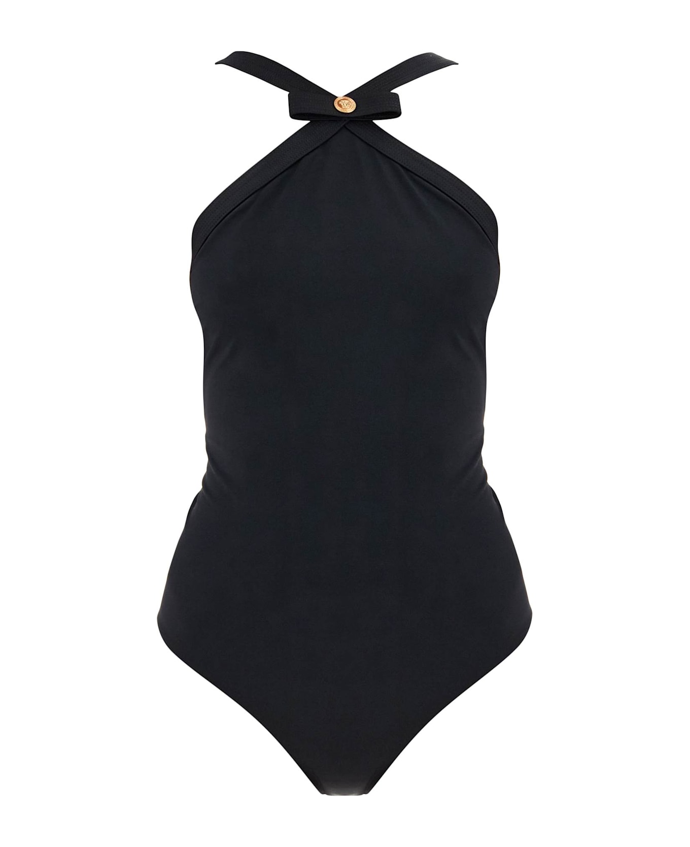 Versace One-piece Swimsuit By - BLACK (Black)