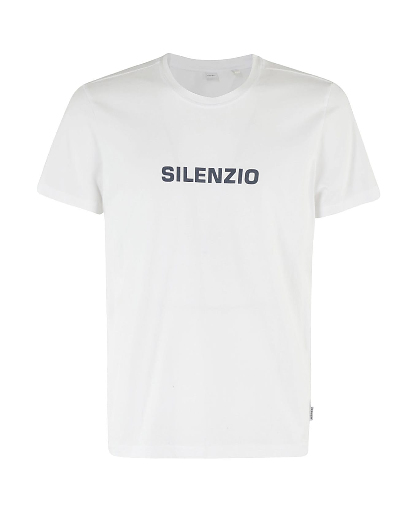 Aspesi T-shirt Silenzio - Bianco