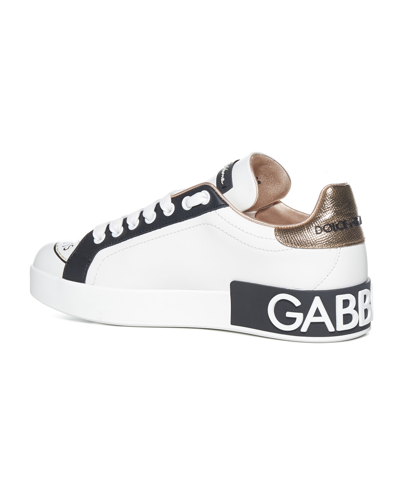 Dolce & Gabbana Sneakers - Scritte dg fdo bianco