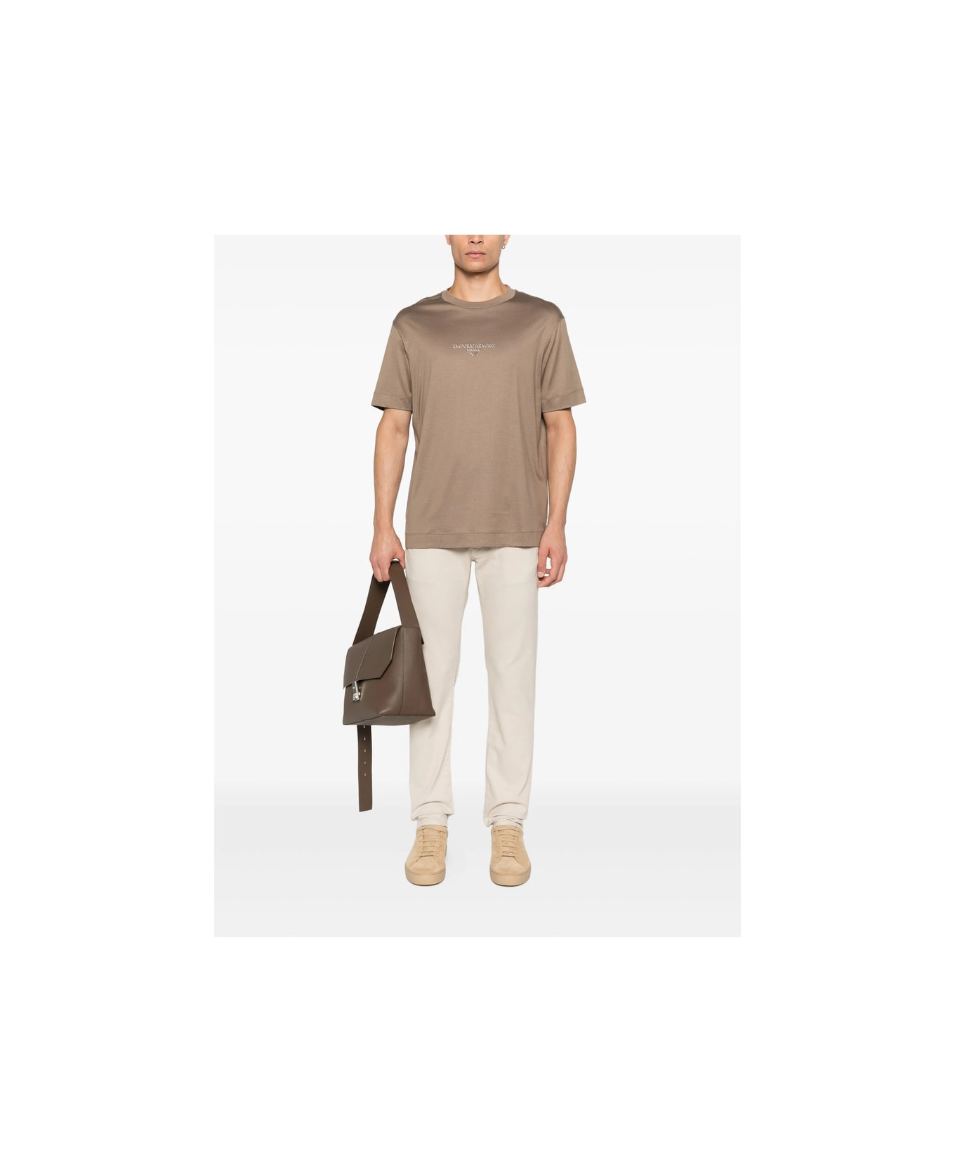 Emporio Armani T-shirt - BROWN