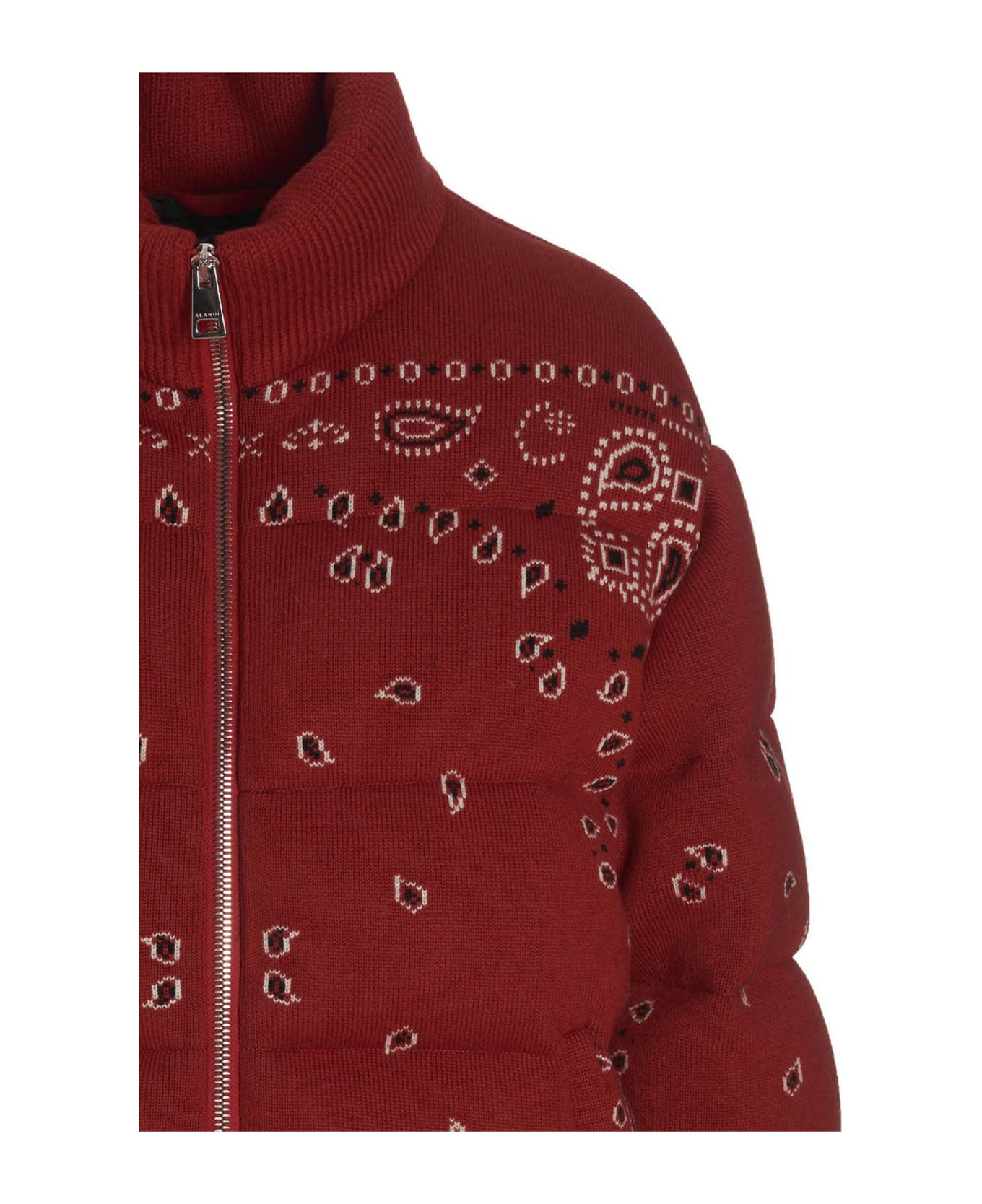 Alanui 'bandana Puffer Jacket - Red