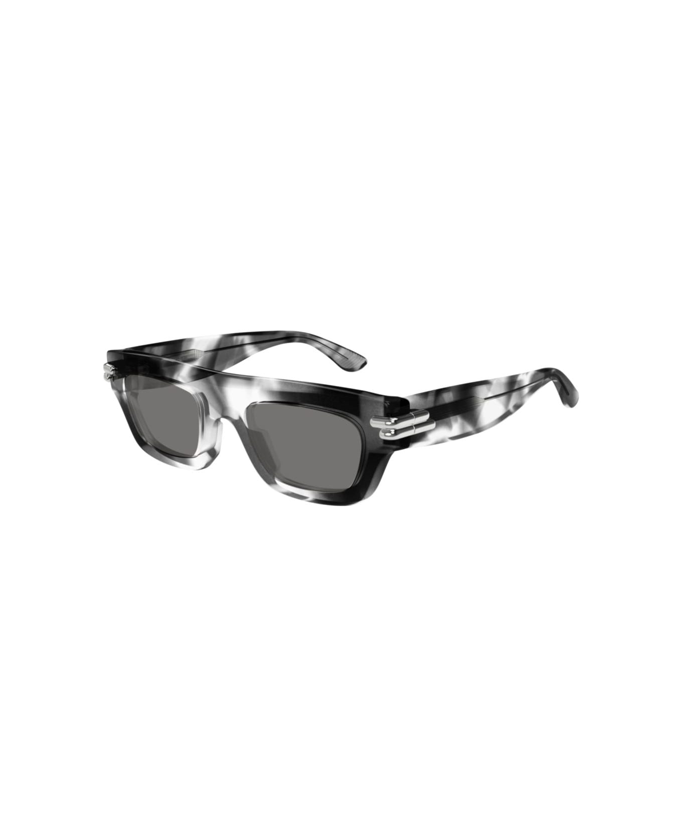 Bottega Veneta Eyewear Bv1321s-002 Havana-havana-grey - HAVANA-HAVANA-GREY