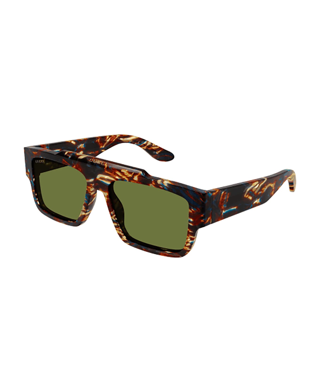Gucci Eyewear GG1460S Sunglasses - Havana Havana Green