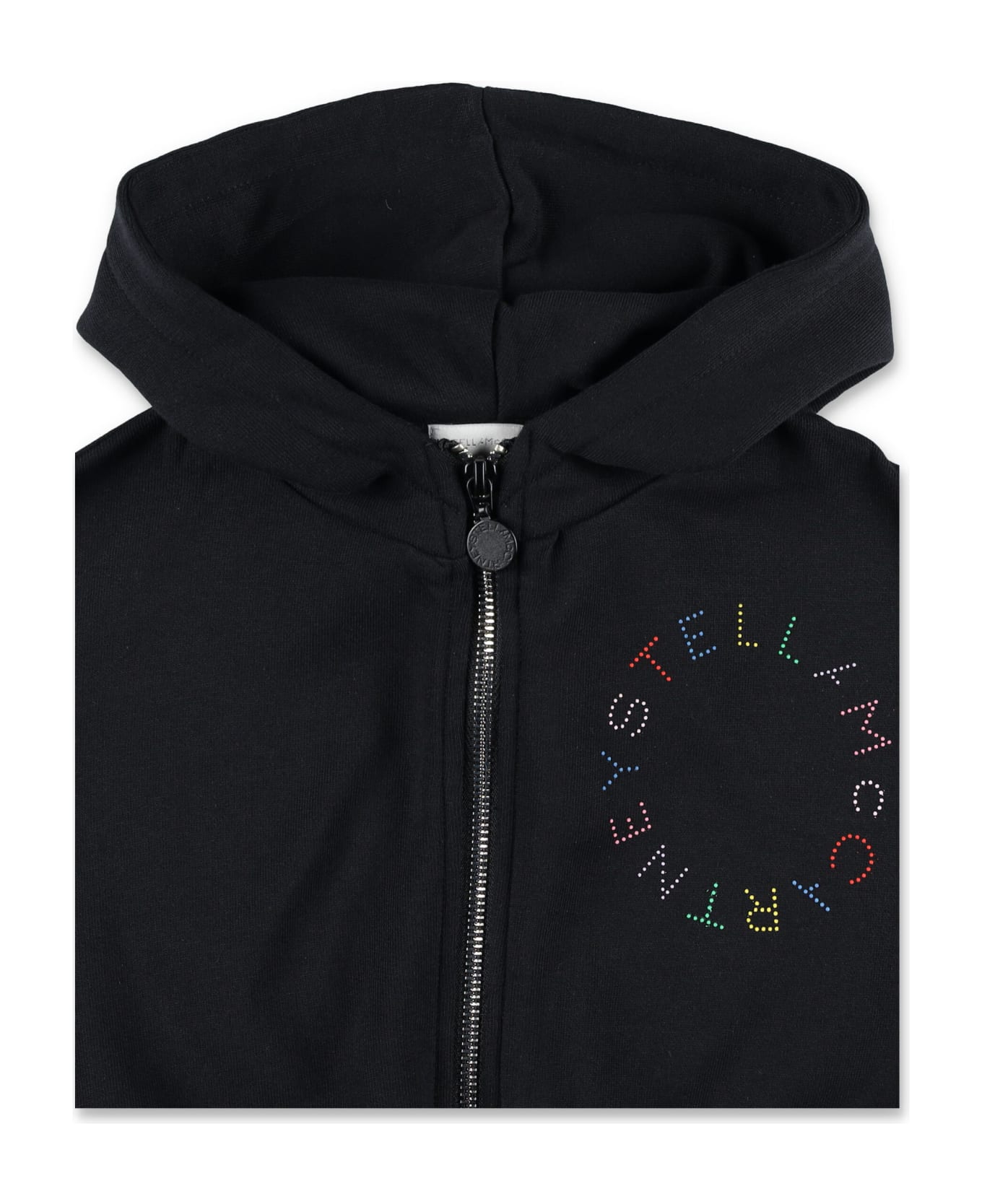 Stella McCartney Zip Fleece Hoodie - Black