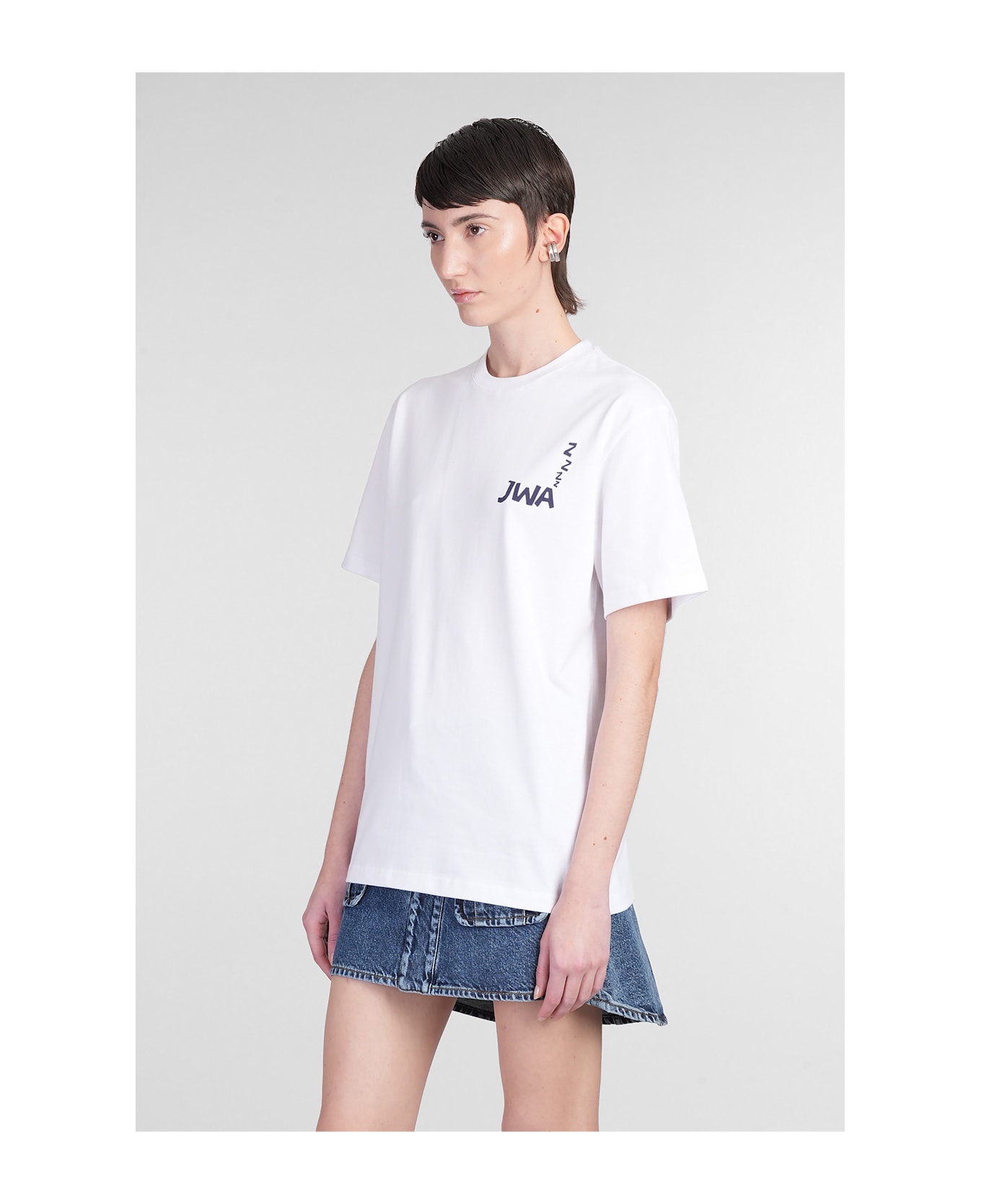 J.W. Anderson T-shirt In White Cotton