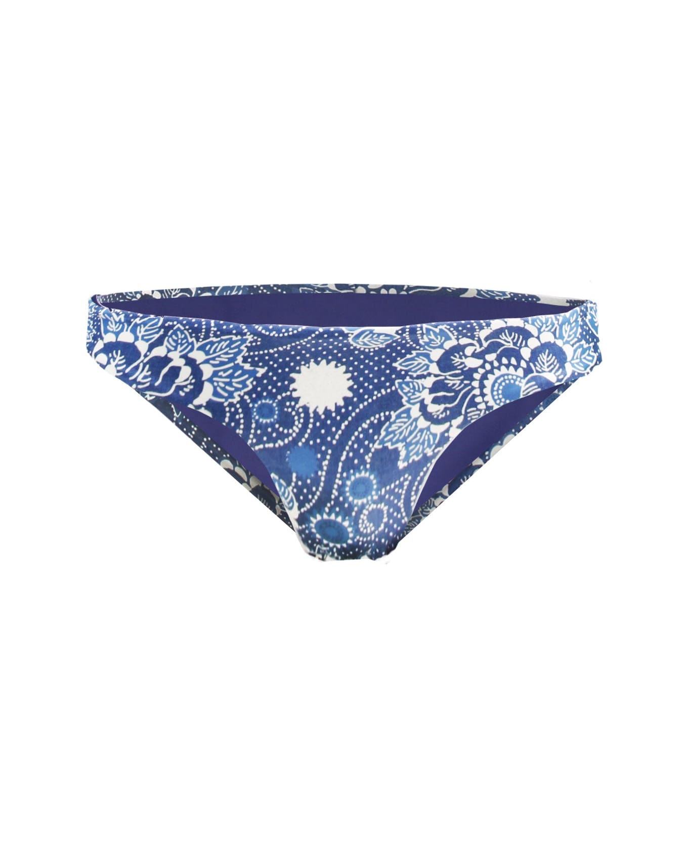 MC2 Saint Barth Woman Swim Briefs With Bandanna Print - BLUE