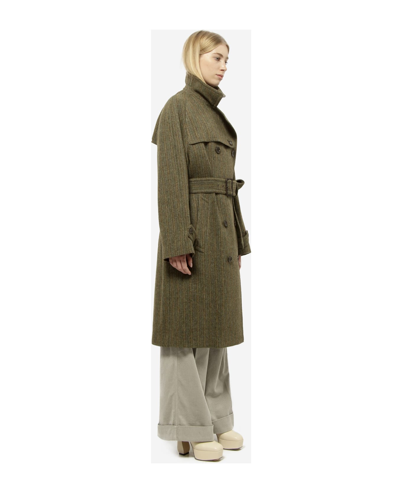 Aspesi Coat - green