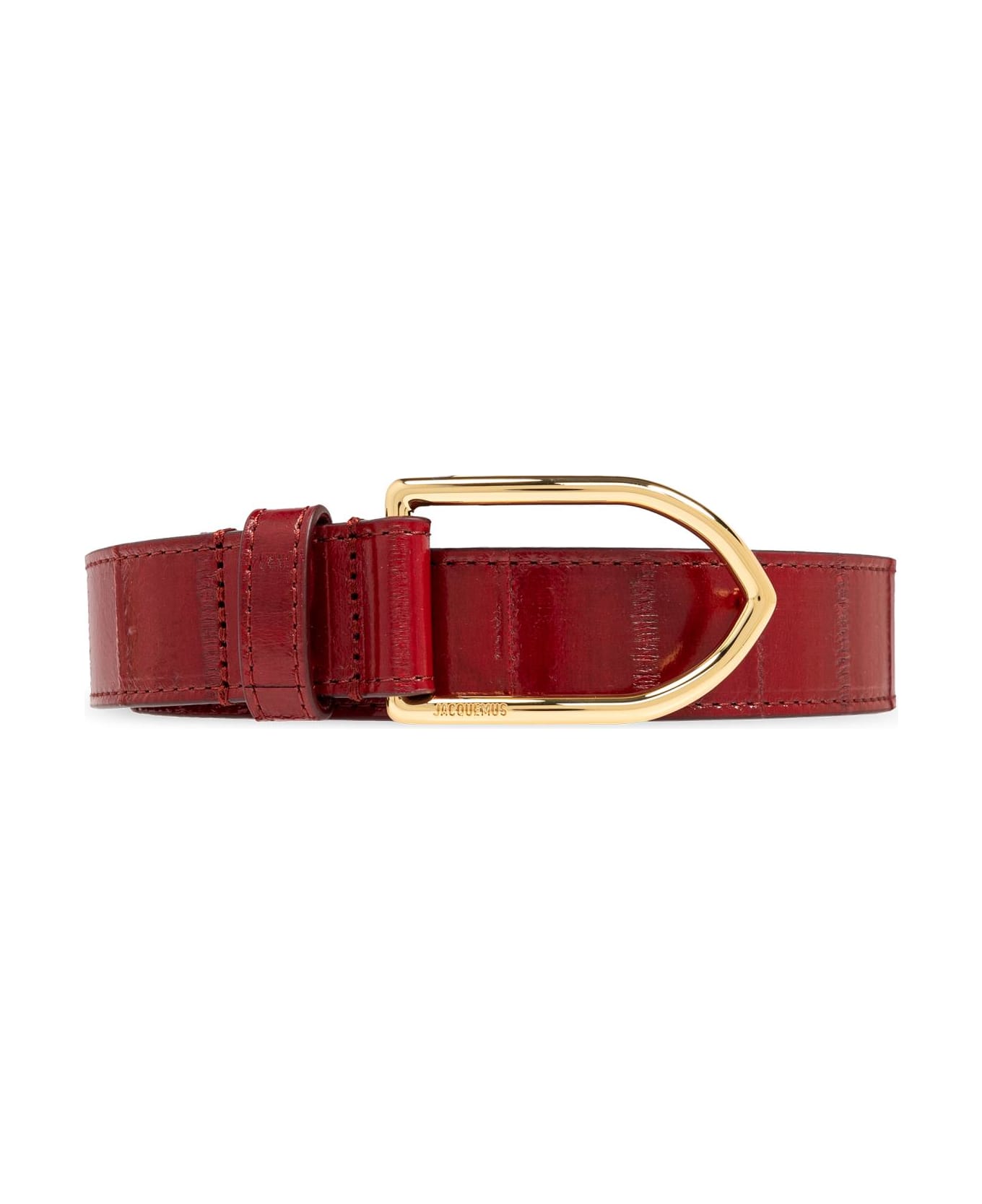 Jacquemus Belt With Logo - Red