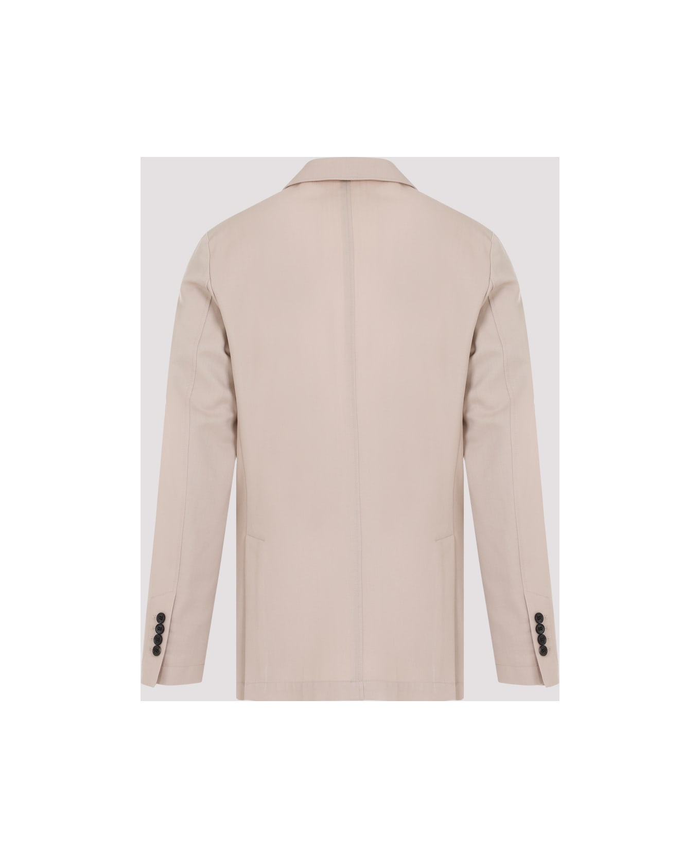 Dunhill Wool Cotton Convertible Jacket - Biscuit
