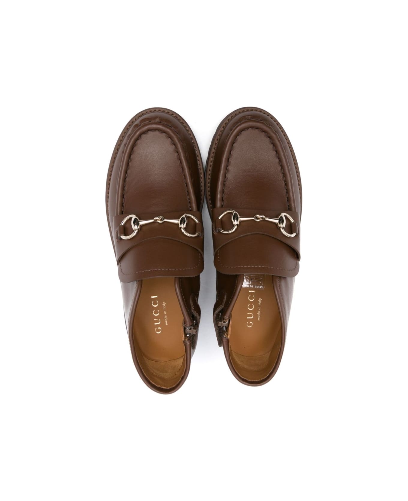Gucci Brown Baby Shoe - Brown