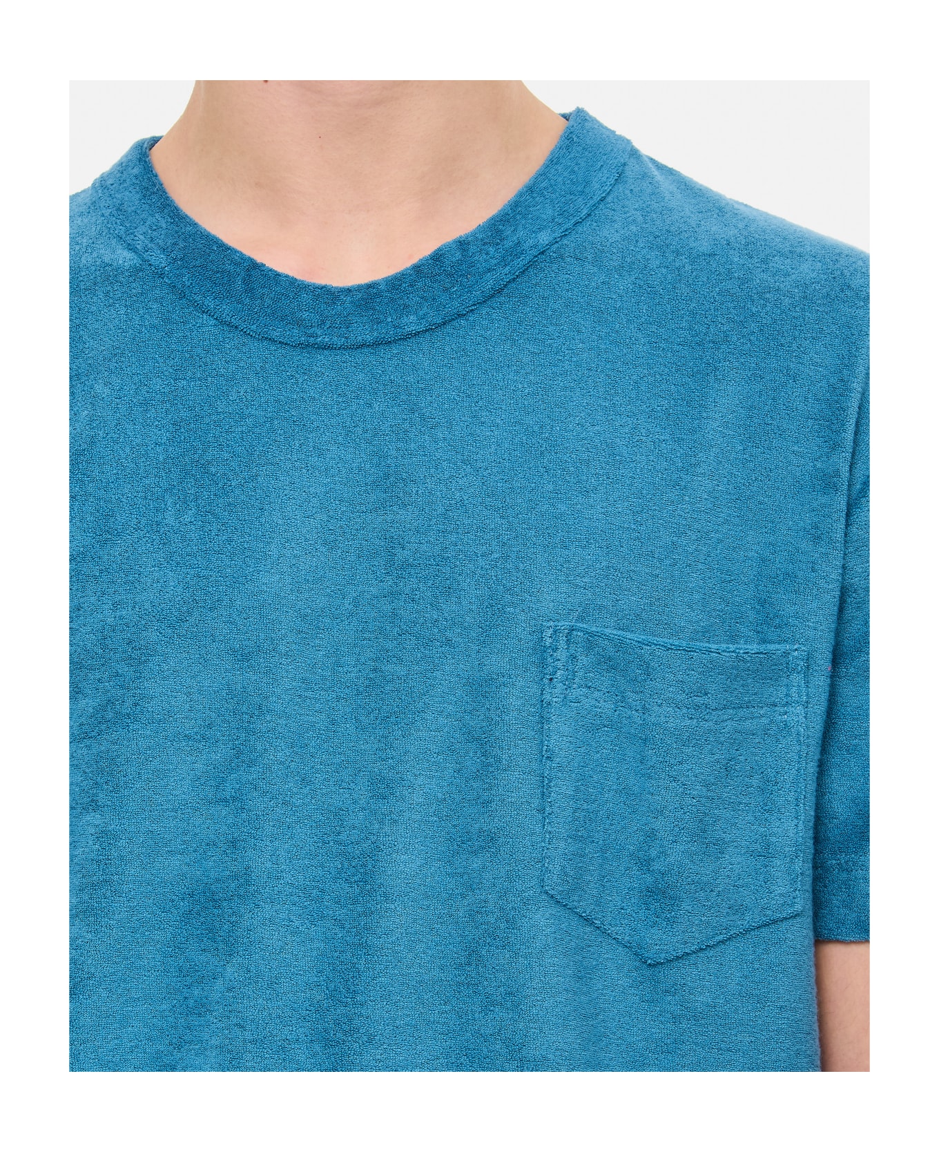 Howlin Shortsleeve Cotton T-shirt - Blue