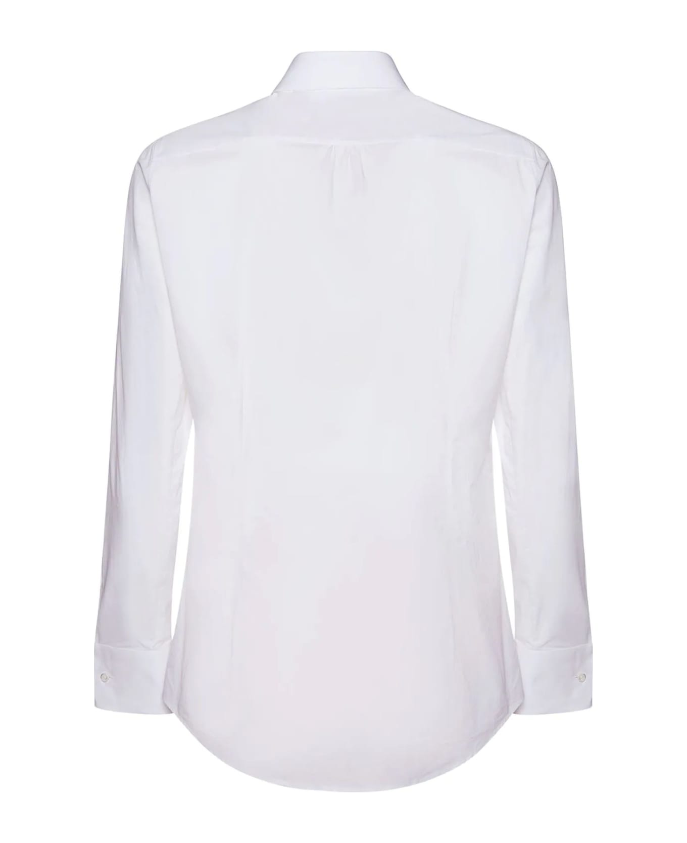 Dsquared2 White Stretch-cotton Shirt - Bianco シャツ