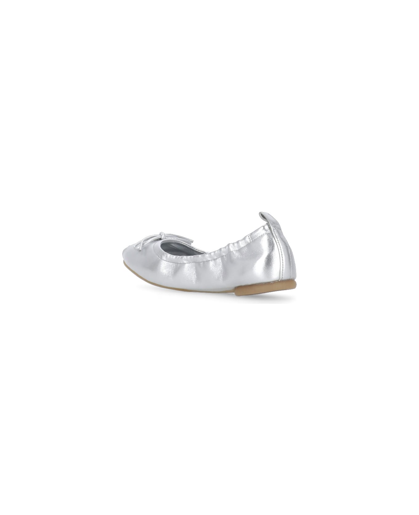 Hogan H684 Ballet Shoes - Silver