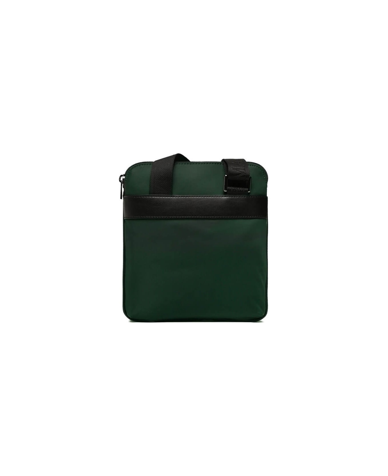 【ꫛꫀꪝ】#797　K16GP　グリーンバンデットアゲート　リーフ Emporio Armani Green Nylon Crossbody Bag | italist