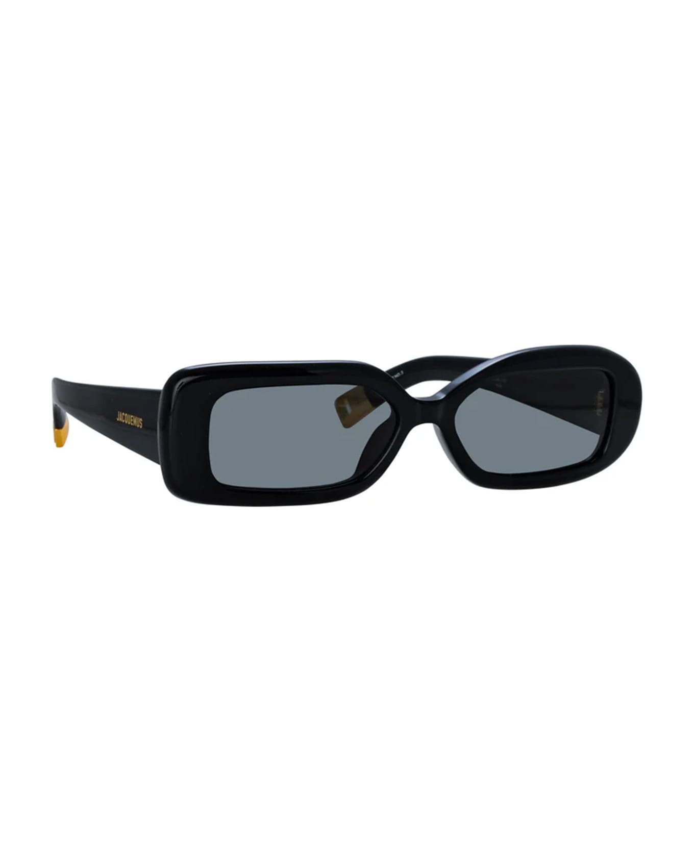 Jacquemus Rond Carre - Black Sunglasses - Black