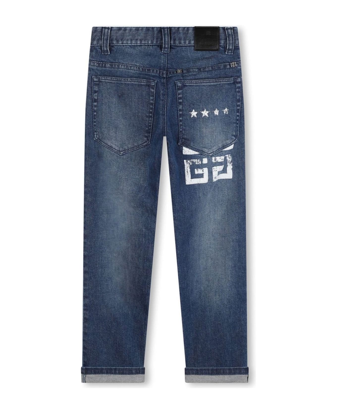 Givenchy Kids Jeans Blue - Denim Scuro
