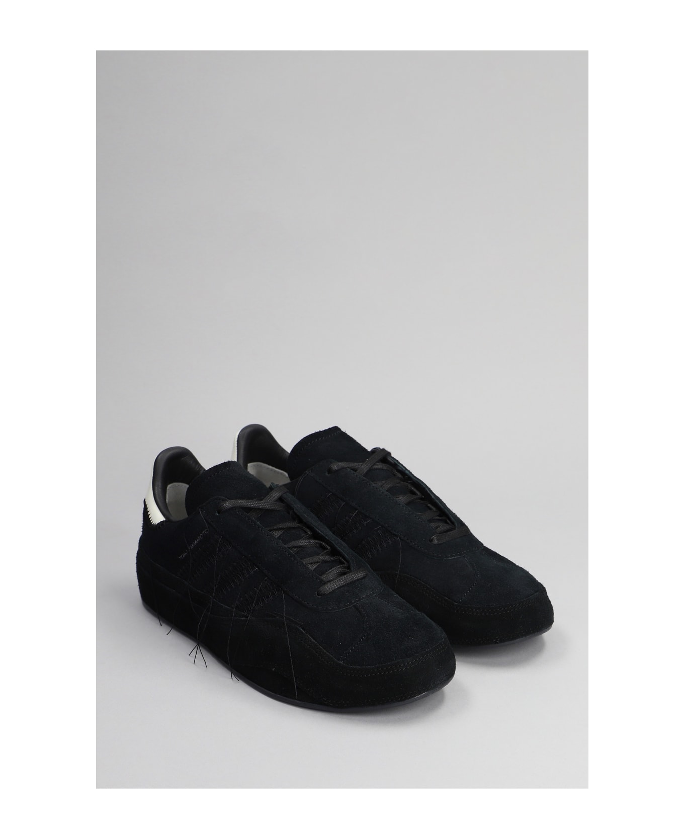 Y-3 Gazelle Sneakers In Black Suede - Black スニーカー